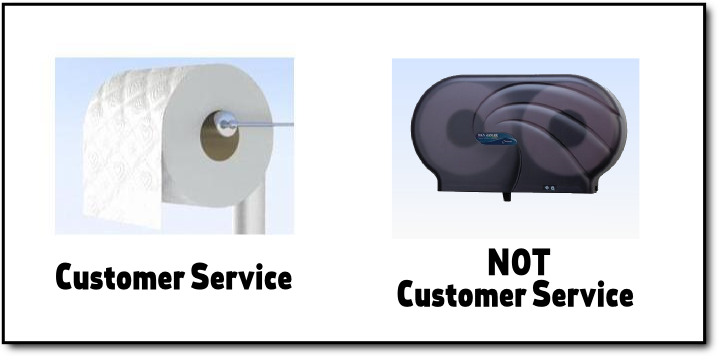 not customer service